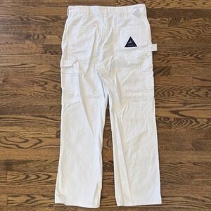 Vintage 90's Centaur Painter Carpenter Double Knee White Pants - 36 X 30